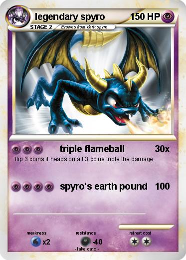 Pokemon legendary spyro