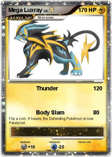 Pokemon Mega Luxray
