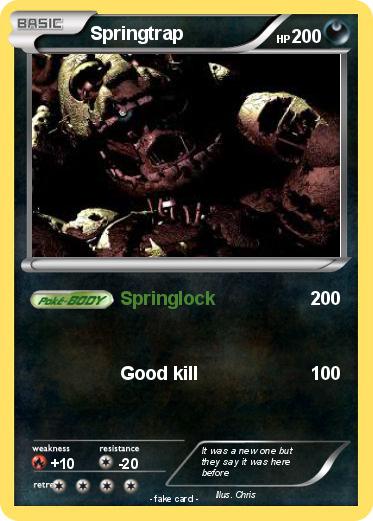 Pokemon Springtrap