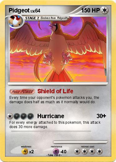 Pokemon Pidgeot