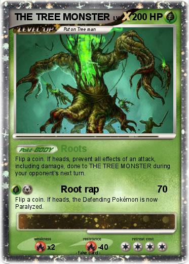 Pokemon THE TREE MONSTER