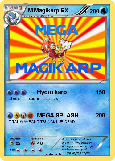 Pokemon M Magikarp EX