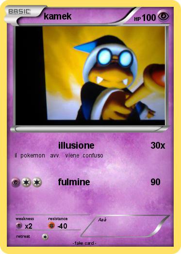 Pokemon kamek