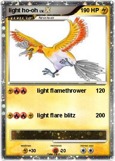 Pokemon light ho-oh