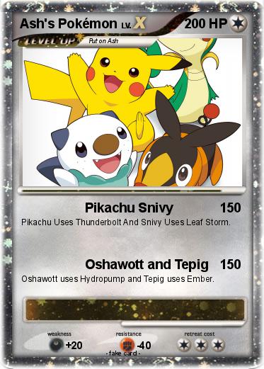 Pokemon Ash's Pokémon