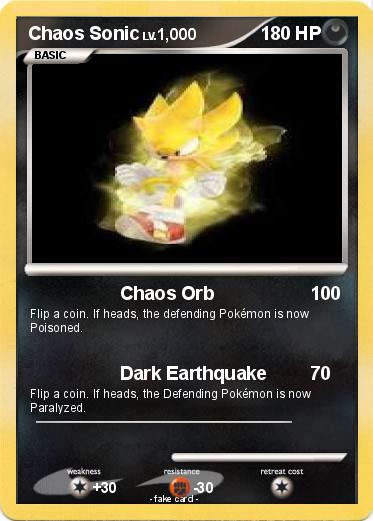 Pokemon Chaos Sonic