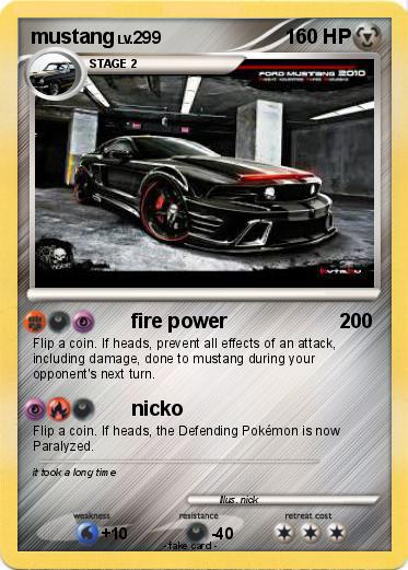 Pokemon mustang