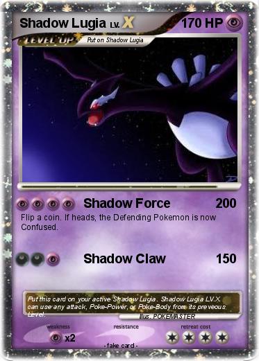 Pokemon Shadow Lugia