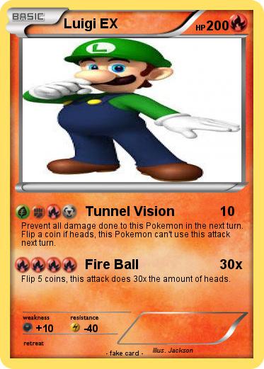 Pokemon Luigi EX