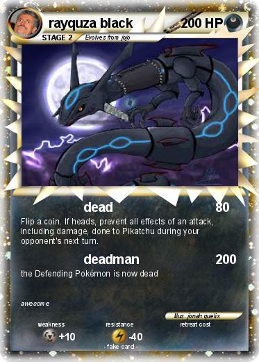 Pokemon rayquza black
