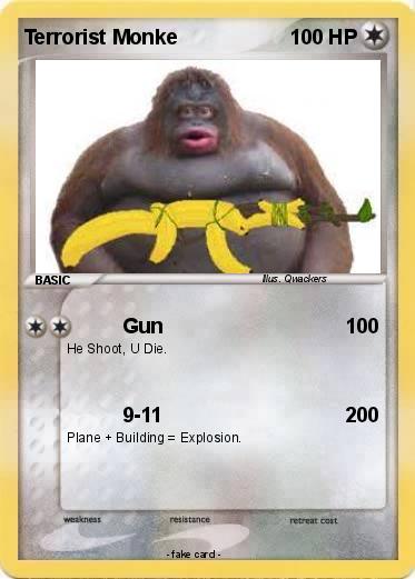 Pokemon Terrorist Monke