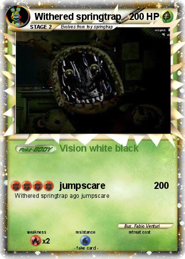 Pokemon Withered springtrap