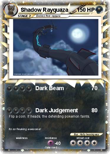 Pokemon Shadow Rayquaza