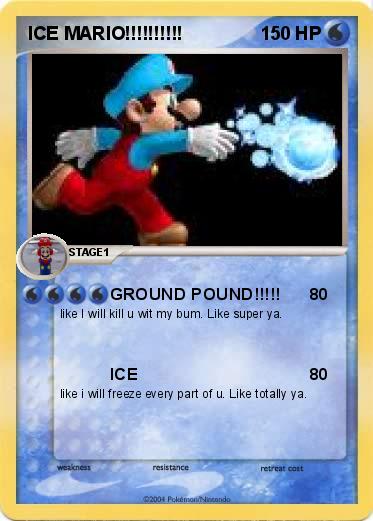Pokemon ICE MARIO!!!!!!!!!!