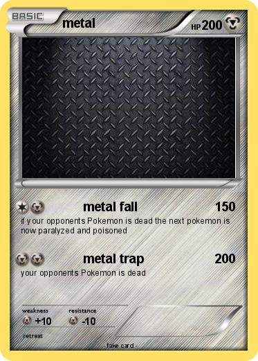 Pokemon metal