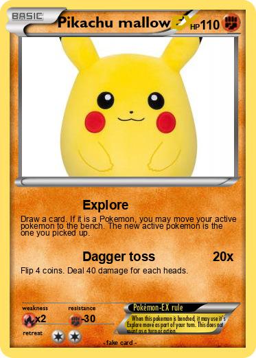 Pokemon Pikachu mallow
