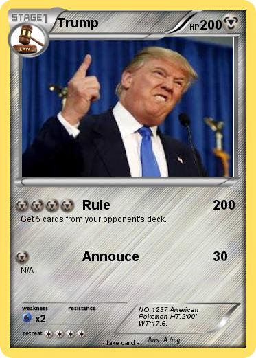 Pokemon Trump