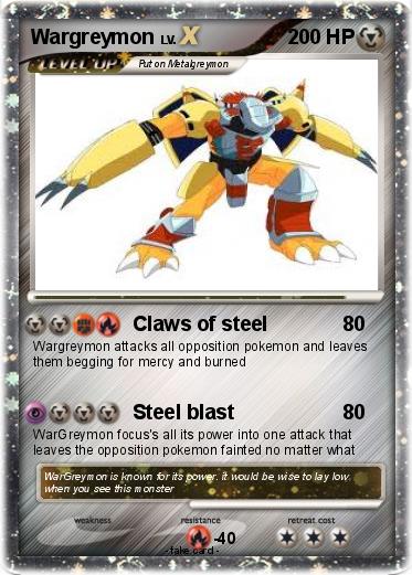 Pokemon Wargreymon