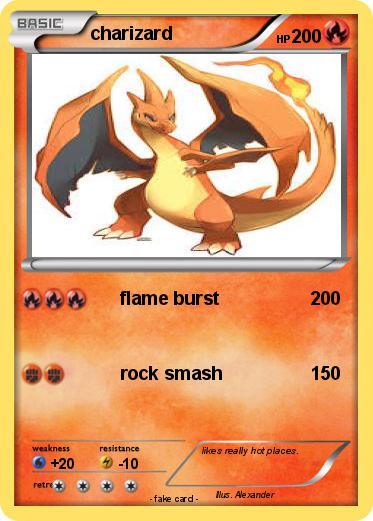 Pokemon charizard
