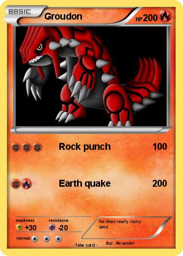 Pokemon Groudon