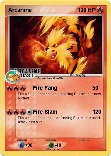 Pokemon Arcanine