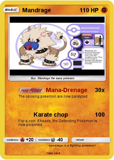 Pokemon Mandrage