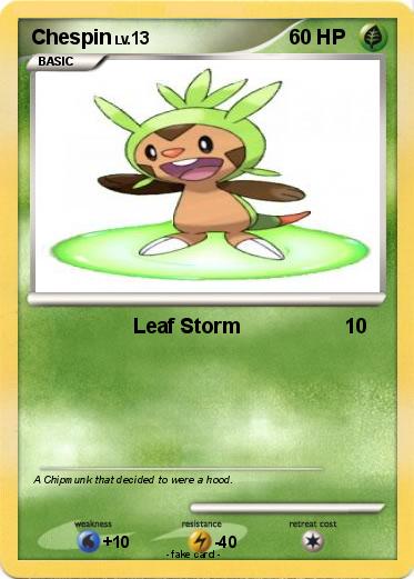 Pokemon Chespin