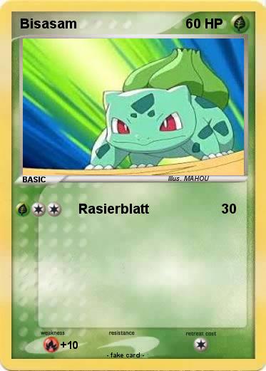 Pokemon Bisasam