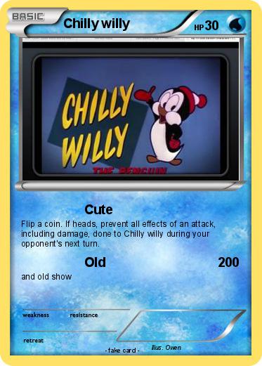 Pokemon Chilly willy
