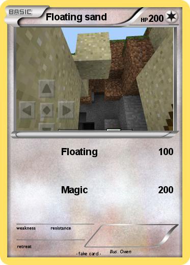 Pokemon Floating sand
