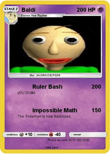 Pokemon Baldi