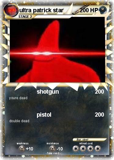 Pokemon ultra patrick star