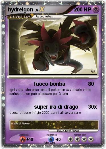 Pokemon hydreigon