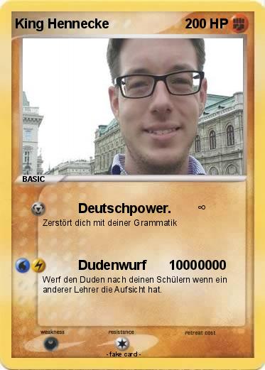 Pokemon King Hennecke