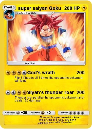 Pokemon super saiyan Goku