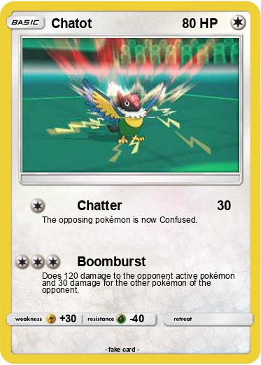 Pokemon Chatot