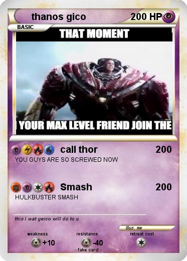 Pokemon thanos gico