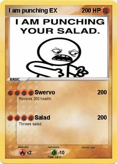 Pokemon I am punching EX