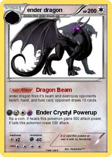 Pokemon ender dragon