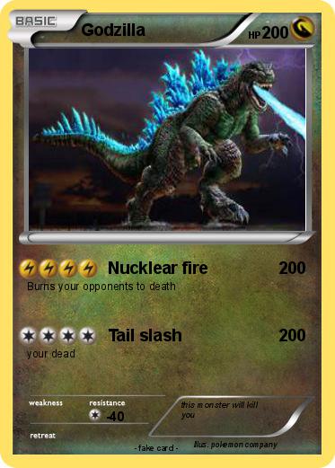 Pokemon Godzilla