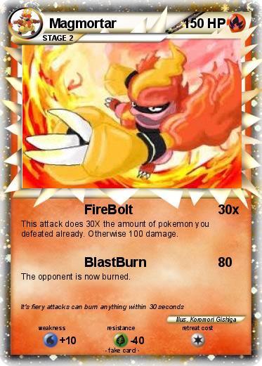 Pokemon Magmortar