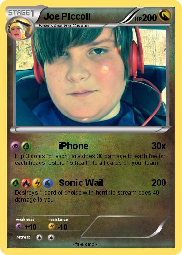 Pokemon Joe Piccoli