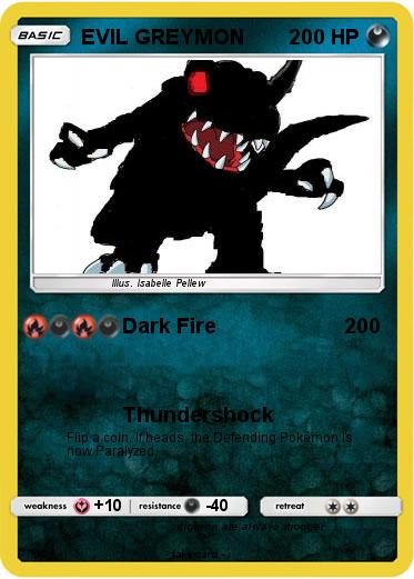 Pokemon EVIL GREYMON