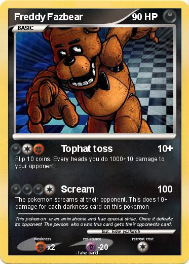 Pokemon Freddy Fazbear