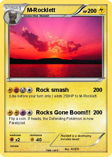 Pokemon M-Rocklett