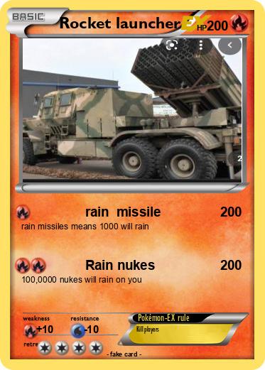 Pokemon Rocket launcher