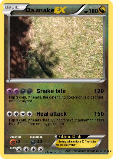 Pokemon Da snake