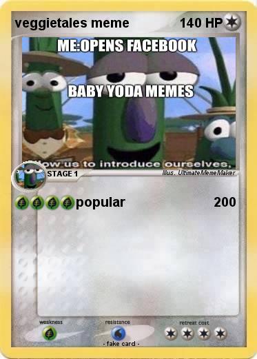 Pokemon veggietales meme