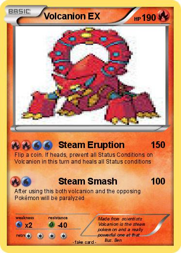 Pokemon Volcanion EX