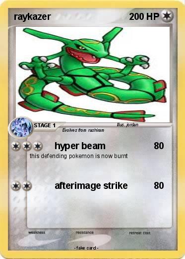 Pokemon raykazer